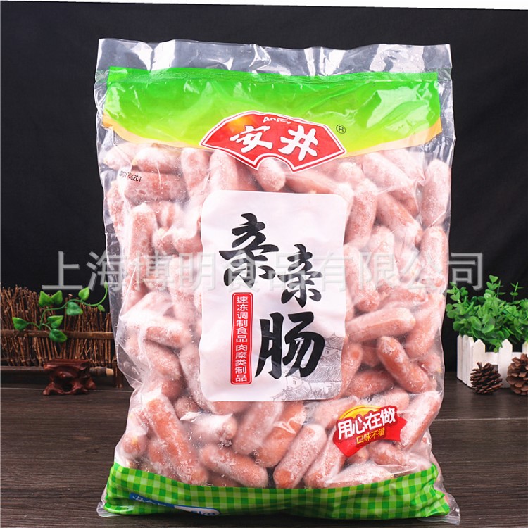 安井親親腸2.5kg 關東煮麻辣燙冒菜火鍋食材丸子小香腸速凍食品