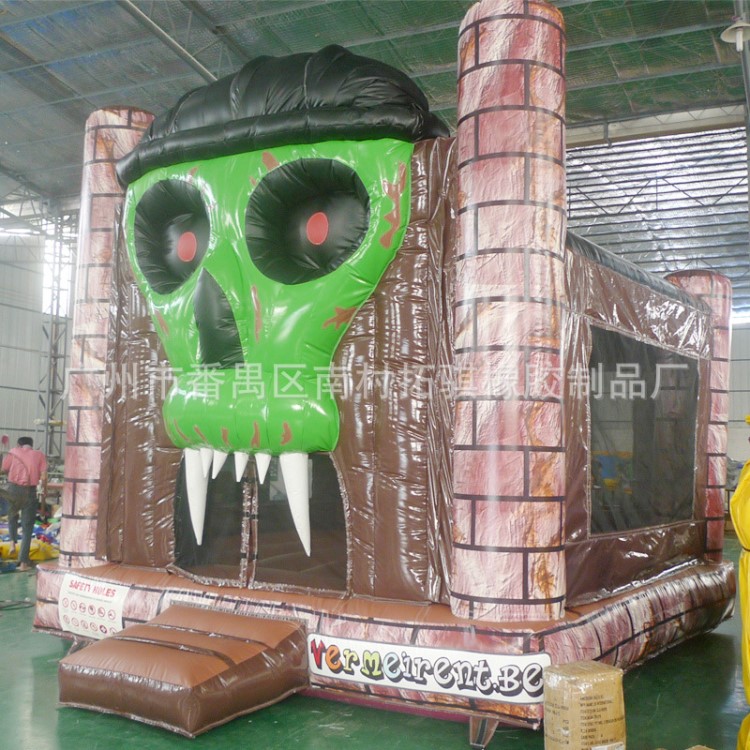 爆款高清噴繪圖案活動氣模 充氣蹦床 兒童充氣城堡 定制批發(fā)
