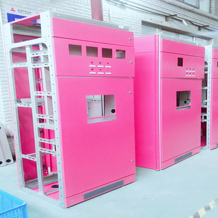 江蘇廠家定做 低壓開關柜GCS配電柜殼體 母線框 高低壓柜殼體
