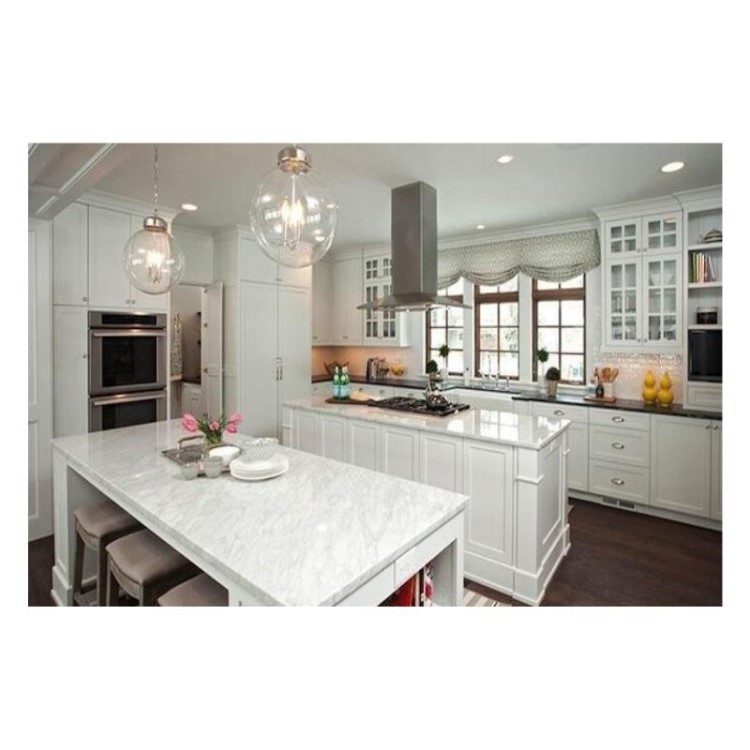 大理石臺面定制 歐式米黃大理石洗手臺櫥柜浴室窗臺餐臺 石材臺面