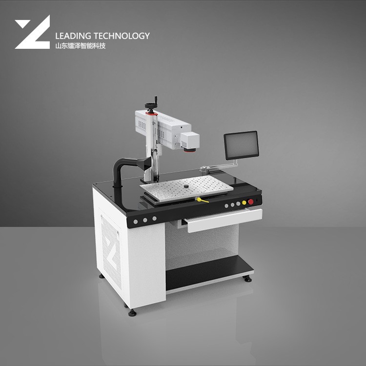 镭泽 二氧化碳CO2激光打标机 桌面激光喷码 电镀杯雕刻刻字机