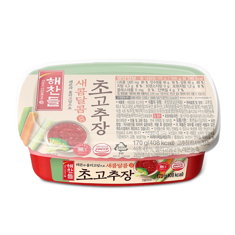 韓國希杰美味醋辣醬170g  調(diào)味品醬料糖醋醬蘸醬批發(fā)