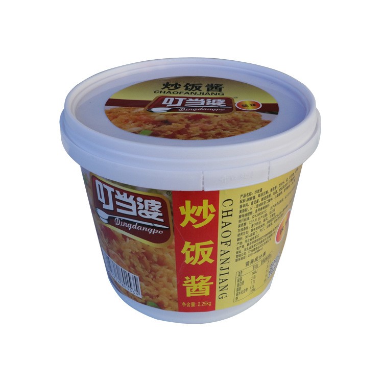 叮當(dāng)婆 鐵板 炒飯醬2.25kg*4桶/箱 炒餅 面 河粉調(diào)味品調(diào)料辣椒醬