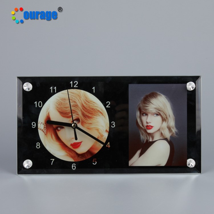 熱轉印 玻璃相框鋼化玻璃12寸邊BL-11 23*15CM