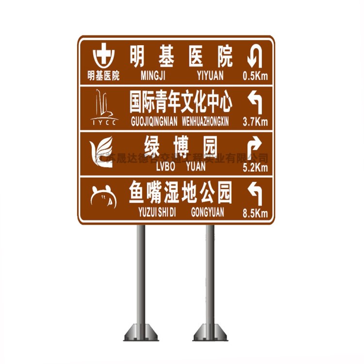 多立柱 熱鍍鋅噴塑 高速公路交通標志桿 廠家直銷 可定制