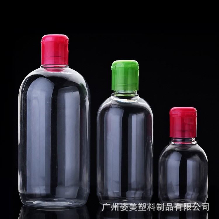 卸妝液瓶100ML卸妝水瓶 PET100ML卡口瓶 現(xiàn)貨塑料瓶可加工定制