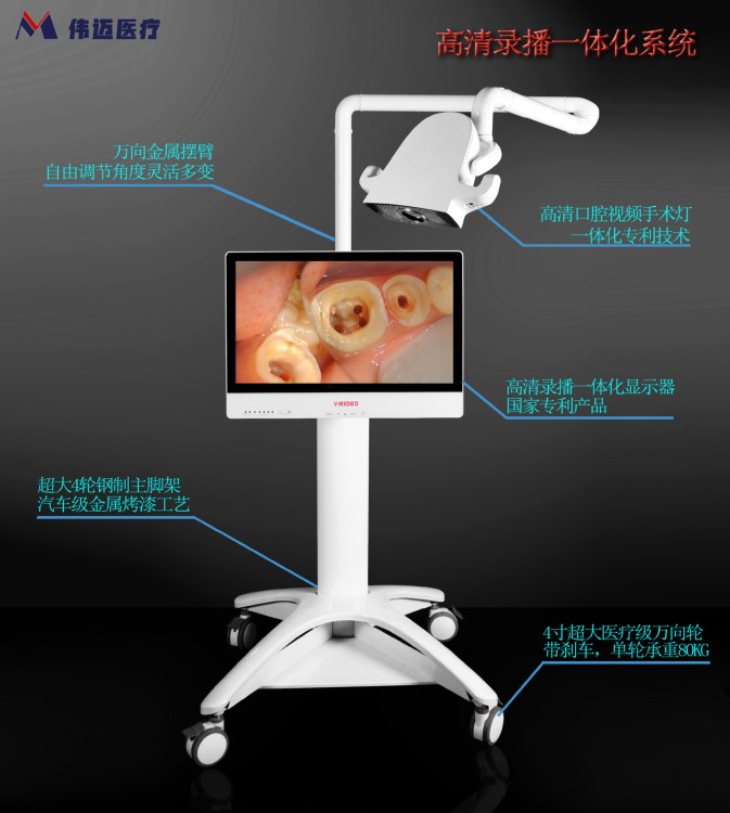 口腔視頻儀超高清口腔攝像系統(tǒng)植牙手術(shù)顯示系統(tǒng)口腔教學(xué)演示系統(tǒng)