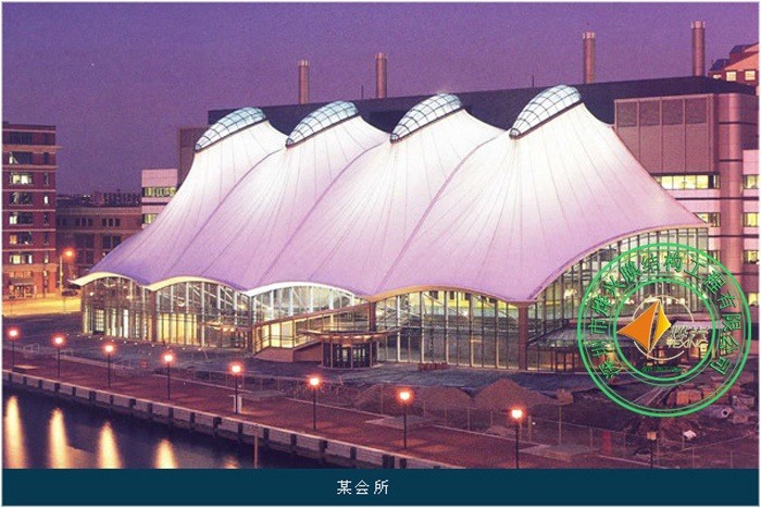 膜結構公司設計小品張拉膜,園林景觀膜結構,標志性建筑膜