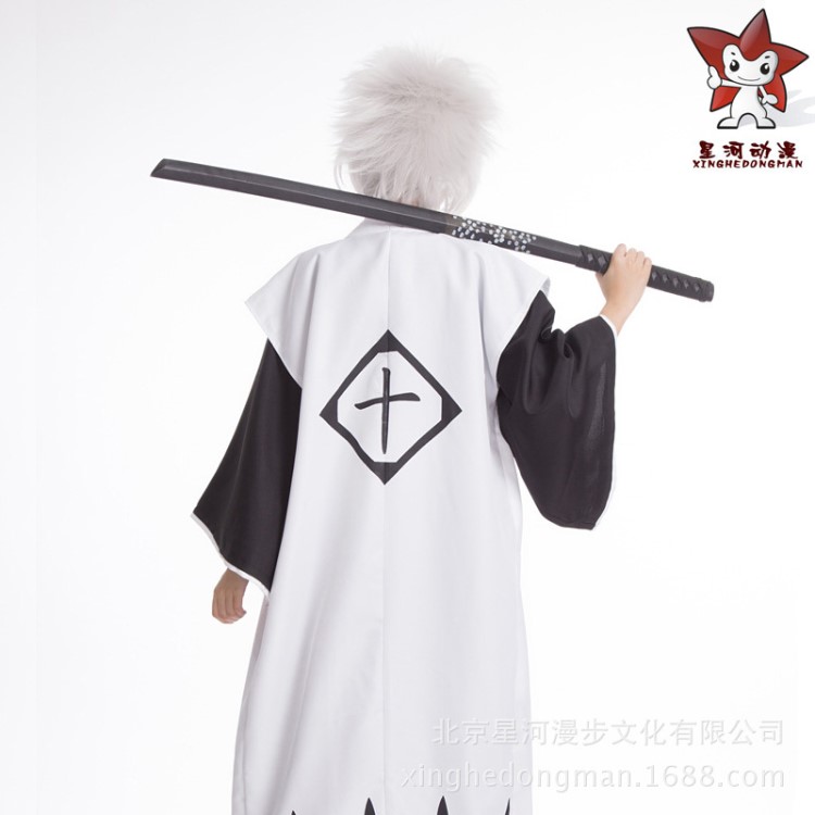 批發(fā)死神COS服裝 冬獅郎日番谷COS 衣服 死霸裝 + 十番隊長服