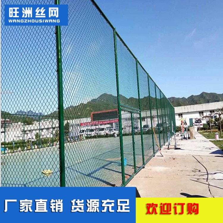 廠家直銷高品質體育運動圍網 包塑絲勾花體育運動圍網定制批發