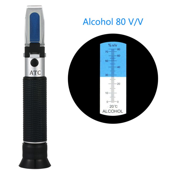 酒精濃度計0-80%，酒度計，白酒度數測量儀，工業酒精濃度計