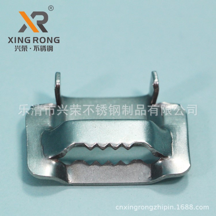 3/4S.Steel Banding Buckle 19mm牙型不銹鋼扎扣|搭扣（614113）