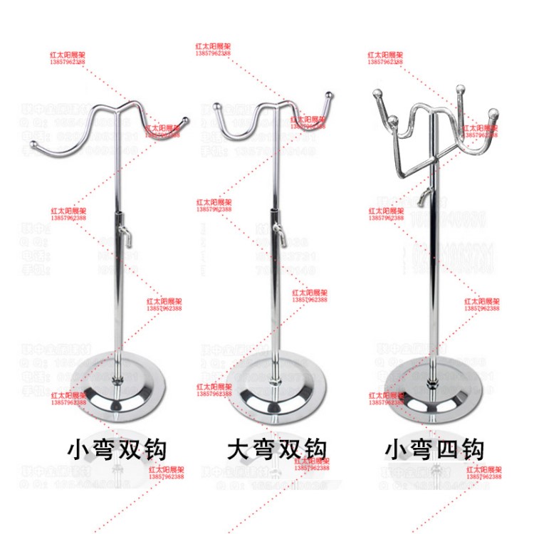 【經久耐用】 金屬掛包架 四鉤包展示架 手袋掛包展示架