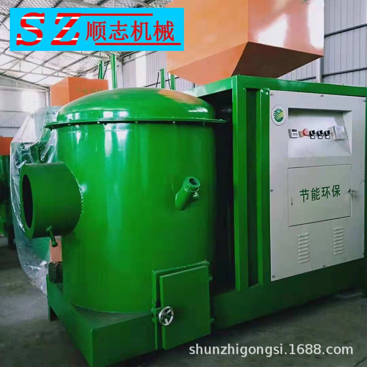 90萬卡燃料加熱燃燒機 駐馬店小型簡易生物質鍋爐顆粒高頻燃燒器