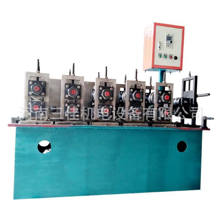 架子管腳手架廢圓管變方管成型機 定做生產(chǎn)金屬成型設(shè)備變管機
