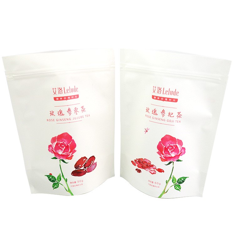 皇鉆廠家定制紙塑復(fù)合袋開(kāi)窗自立自封袋干果茶葉袋食品袋來(lái)樣定做