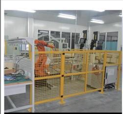Aluson晟力上海廠家設計定做機器人防護網