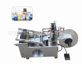 半自動貼標機 方瓶標簽貼標機 半自動加打印貼標機 廠家直銷