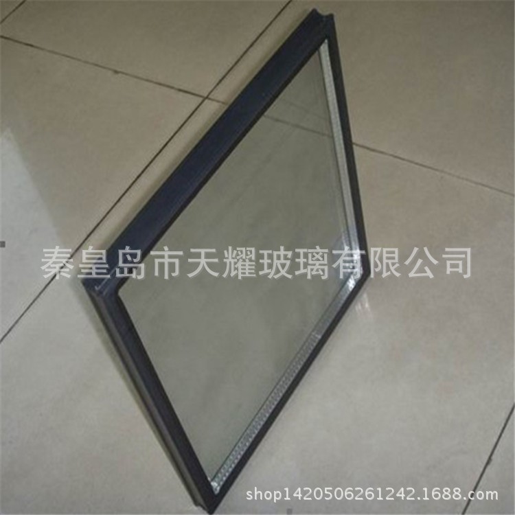 6+6a+6mm透明中空玻璃 真空玻璃鋼化 大廈玻璃