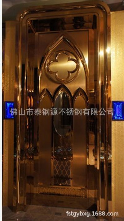 上海KTV包廂門歐式花門板沈陽KTV壓花不銹鋼門板歌廳包廂門板