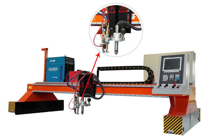 广东清远湛江数控等离子钢板切割机 火焰两用便携式数控切割机