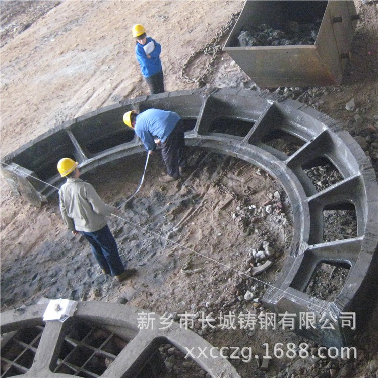 回轉支承大齒圈生產廠家 供應南寧回轉窯大齒圈廠家 鑄鋼件廠