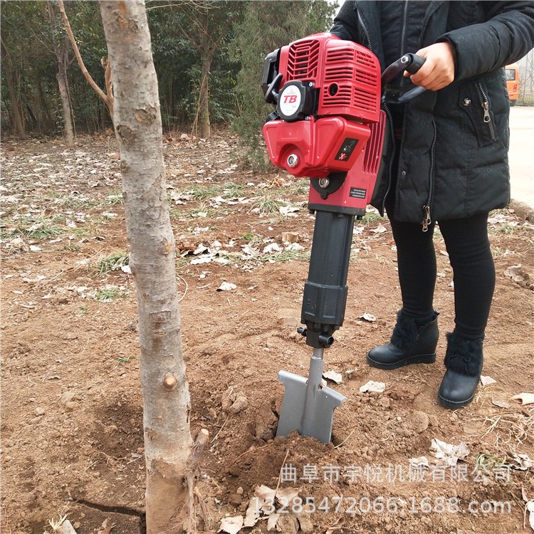 大量供應便攜式小型斷根挖樹機  苗圃果園移樹機  園林果樹起球機