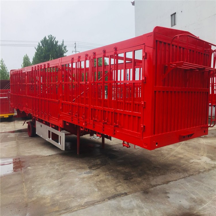 掛車廠家直銷高欄掛車/倉欄半掛車/掛車價格|實惠放心定做各種掛