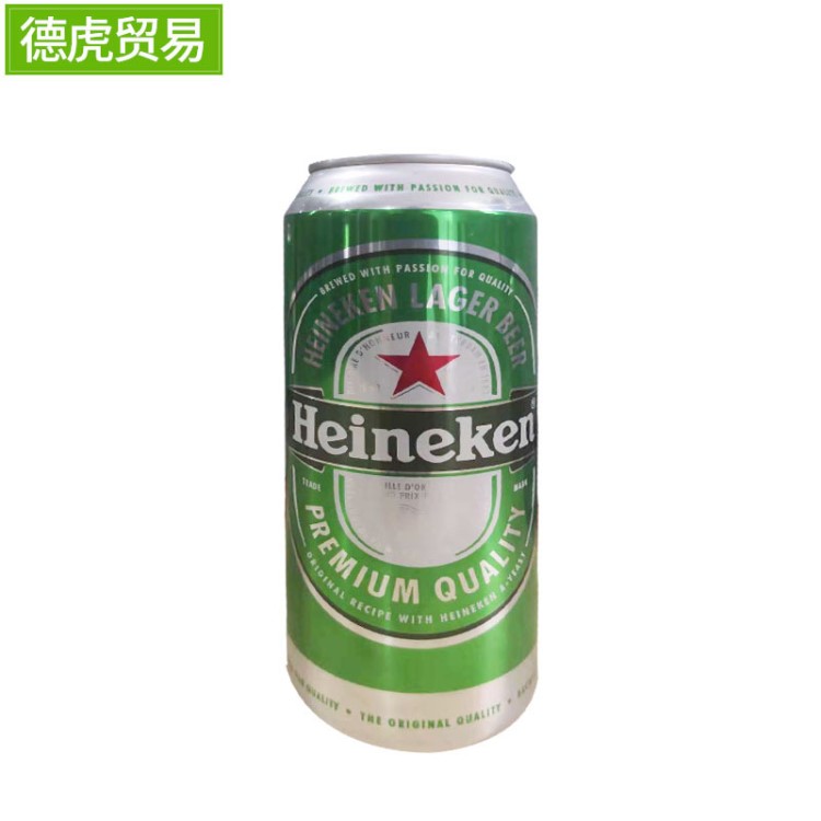 HEINEKEN 500ml*24聽(tīng)裝喜力啤酒飲料 24罐箱裝啤酒批發(fā)