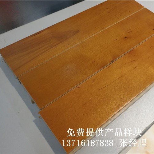 河南籃球館單龍骨結構彈性實木地板運動場用木質體育地板籃球地板