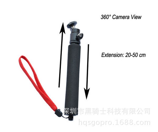 gopro運(yùn)動 相機(jī)6/5/4/3自拍神器 運(yùn)動攝像手持云臺 相機(jī)自拍桿