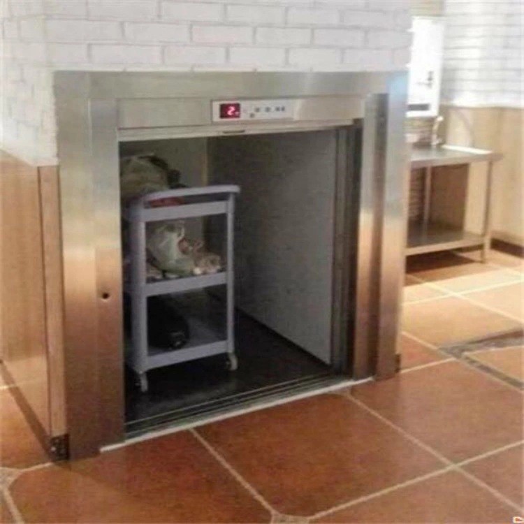 濰坊直銷 酒店傳菜機 貨梯餐梯雙軌貨梯/液壓升降平臺a6