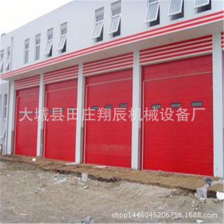 三門峽南陽消防工業(yè)滑升門 電動(dòng)提升門 遙控工業(yè)滑升門 廠家直銷