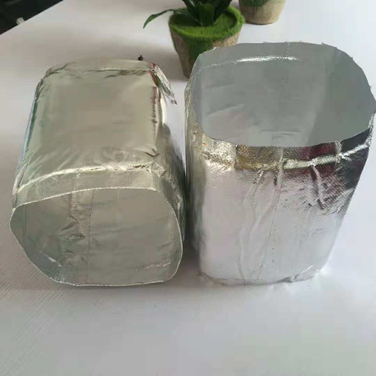鋁箔布伸縮保溫軟管，方形軟管  異形風管定尺制作阻燃布保溫風管