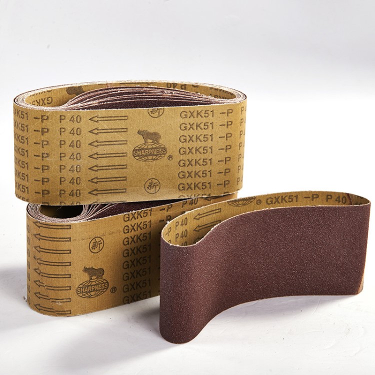 犀利GXK51-P環(huán)形砂帶木工金屬打磨拋光610x100手持坦克砂帶機砂帶