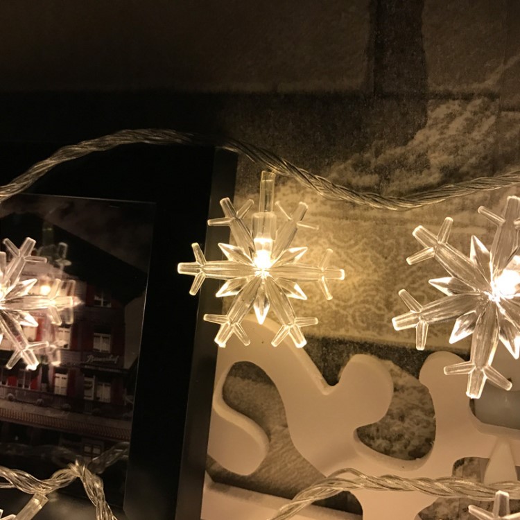 led彩燈串廠家批發(fā)插花雪花燈串 酒吧生日舞臺(tái)滿天星裝飾