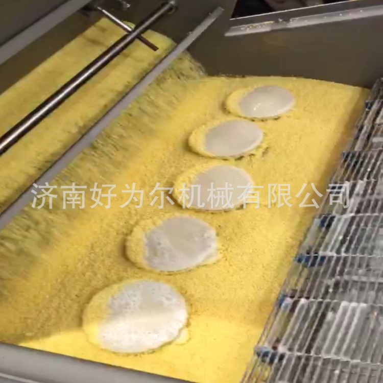 第五代 食品面包渣裹糠機(jī)器|廠家專用肉餅上屑機(jī) 品牌 好用