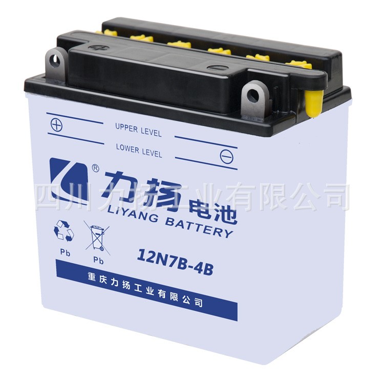 12V7ah 高性能 摩托車電瓶 生產廠家 12N7B-4B 電瓶