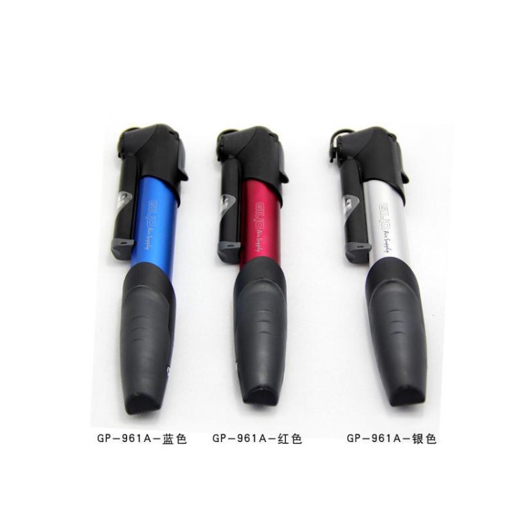 GIYO自行車打氣筒便攜迷你打氣筒/帶氣壓表騎行裝備/工具 GP-961A