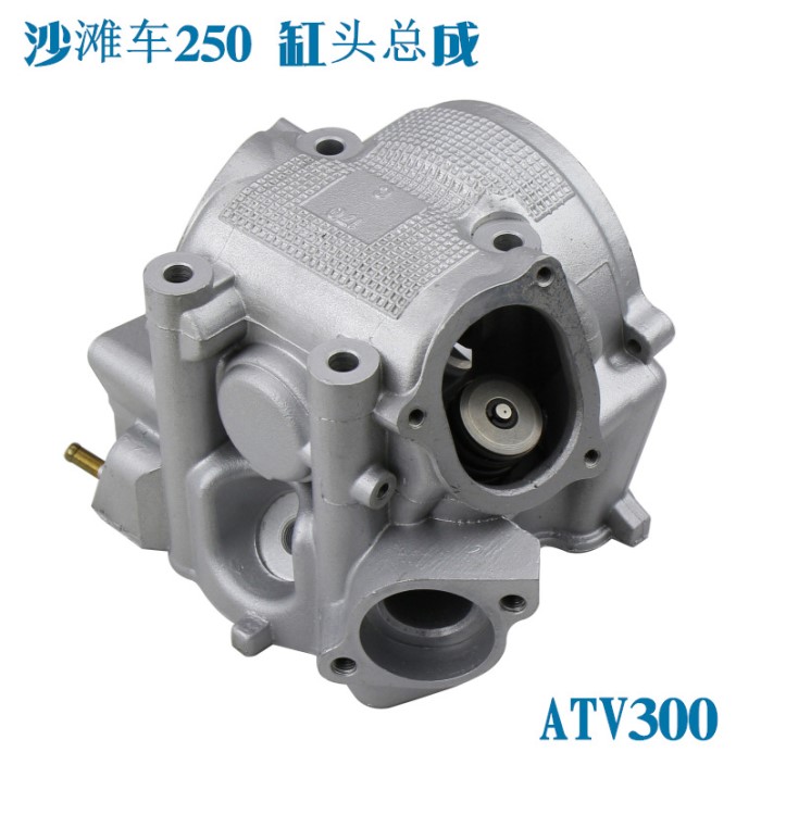 雅馬哈250cc缸頭總成 林海300缸頭 沙灘車配件 ATV250cc缸頭氣門