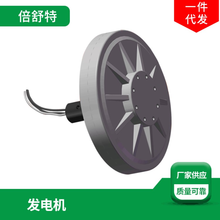 直流無刷外轉子1KW300RPM風力發電機，盤式永磁車載續航發電機