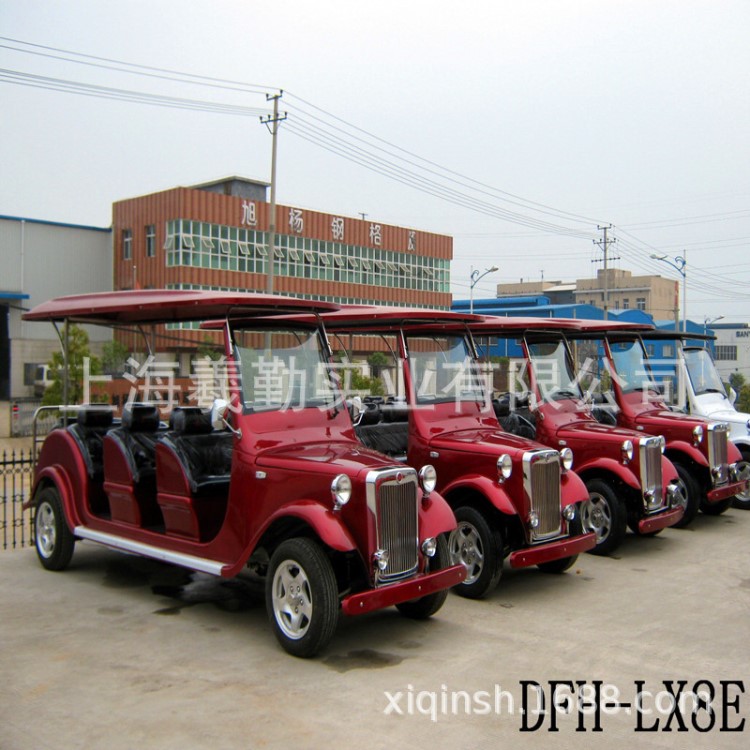 8座電動(dòng)老爺車(chē) 樓盤(pán)電瓶看房觀光車(chē) 廠家直銷(xiāo)