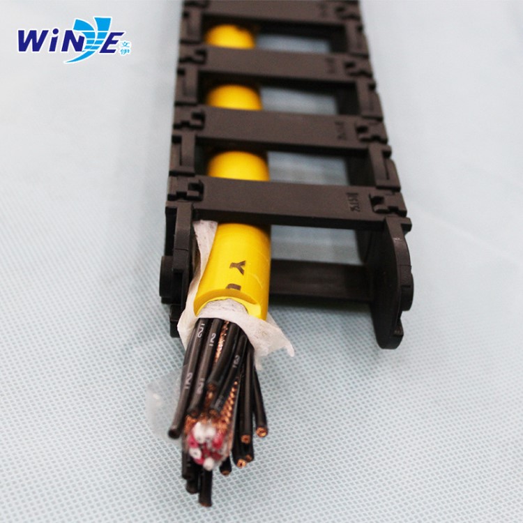 WINYE/文伊45系列 機床尼龍拖鏈 塑料坦克鏈條 電纜穿線保護槽