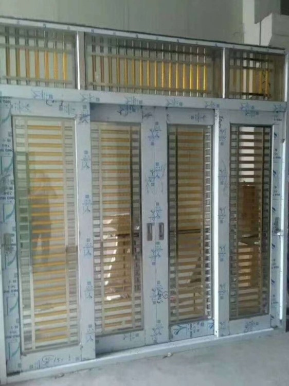 廠家供應定制 新款不銹鋼推拉門折疊門 陽臺不銹鋼門入戶防盜門