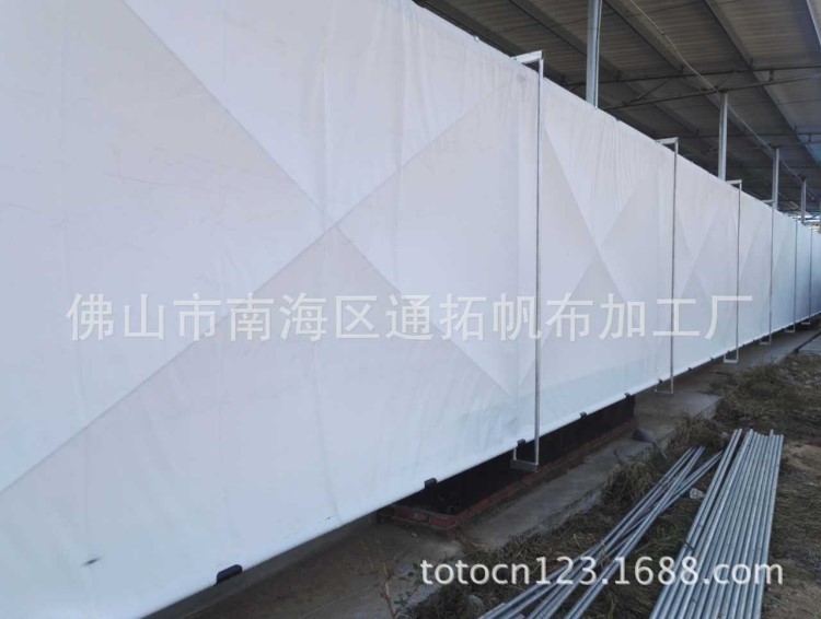 廣西養(yǎng)豬場卷簾 養(yǎng)殖場卷簾批發(fā) 防水遮陽雨布 南寧帆布卷簾廠家