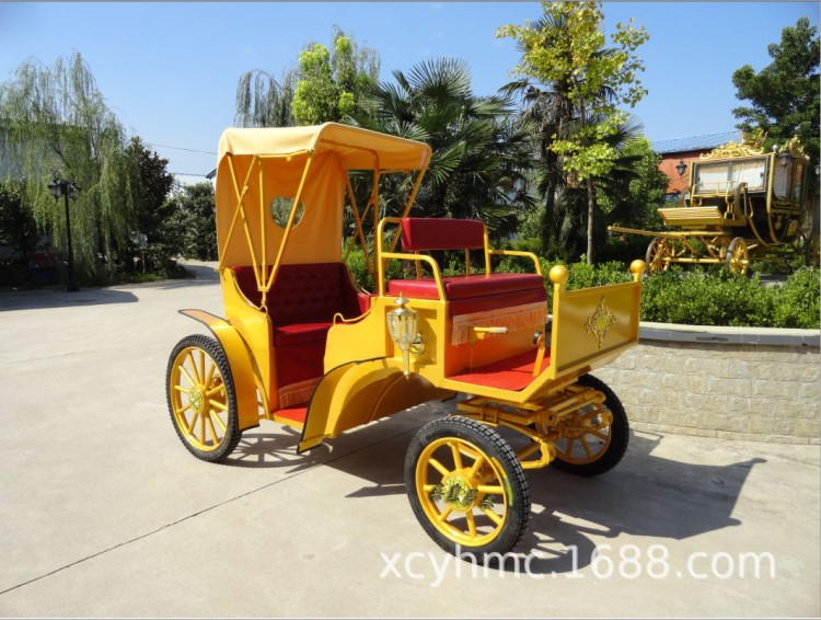 矮馬馬車YC-EC0024c 型、兒童游戲小馬車、灰姑娘童話車、童話車