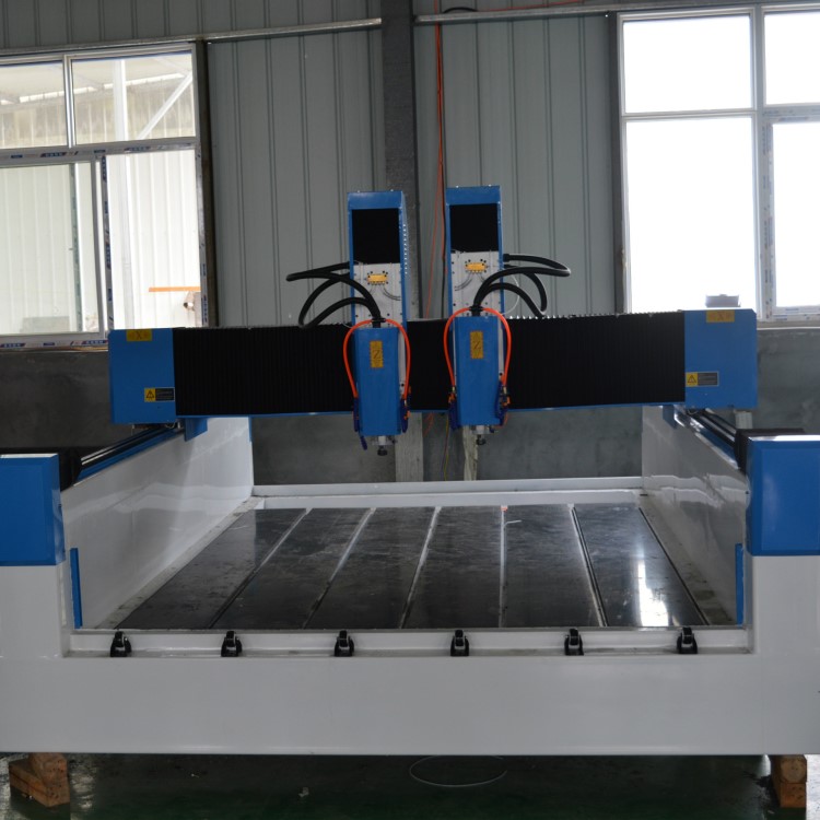 双头石材雕刻机 数控石材雕刻机 重型墓碑雕刻机 茶盘雕刻机