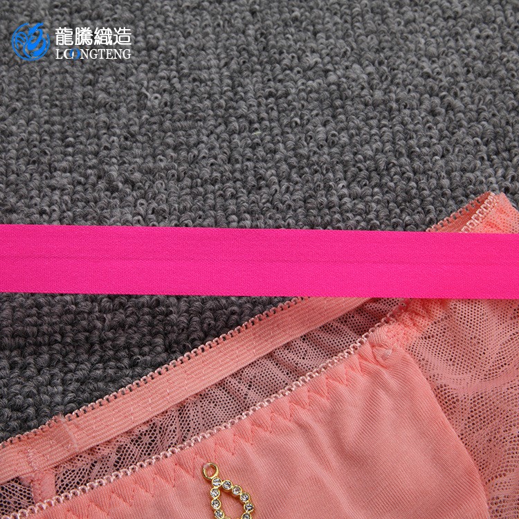 女裝內衣帶龍騰織造 定制花邊芽仔胸圍帶 彩色環保包邊提花肩帶