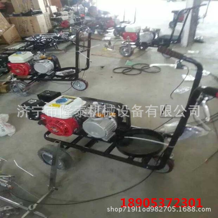 云南常溫型路面劃線機 道路手推式標線機 劃線路面劃線機