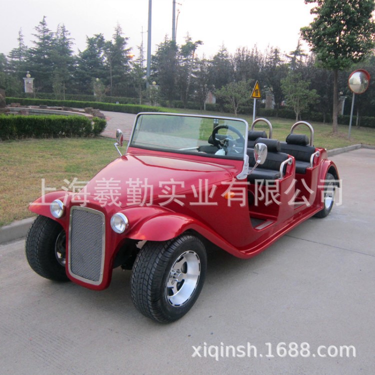 廠家直銷經典DN-6D電動老爺車 6座觀光電動車 看房老爺車